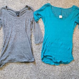 3/4 sleeve top - sold together